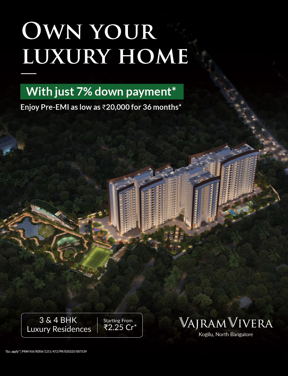 Launching soon Project Thanisandra Road